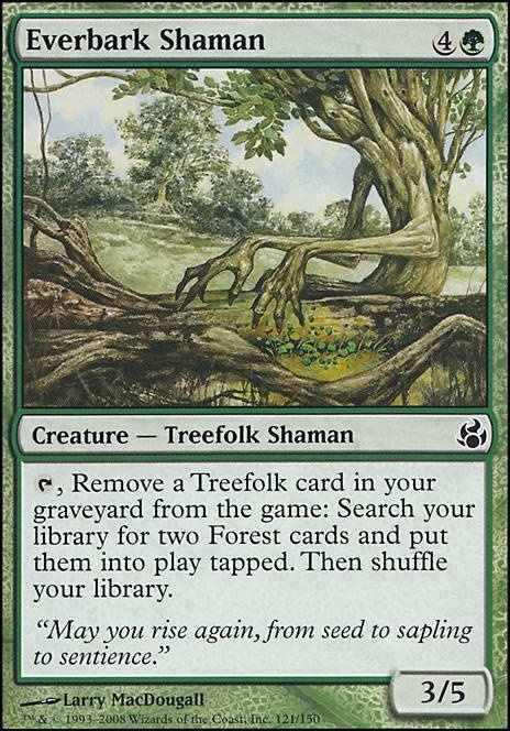 Everbark Shaman feature for Truly Tremendous Treefolk Tribal!