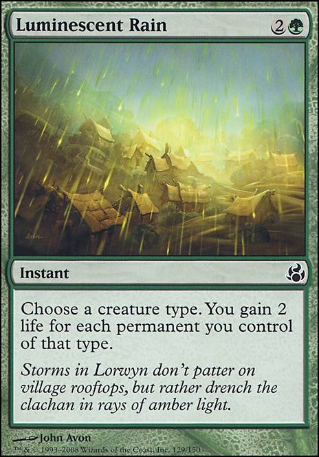 Featured card: Luminescent Rain