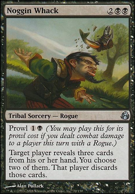 Noggin Whack feature for Tricky Rogues : Tribal Rogue Deck