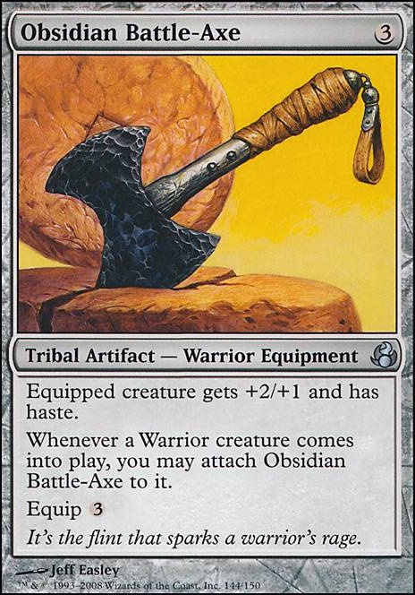 Featured card: Obsidian Battle-Axe