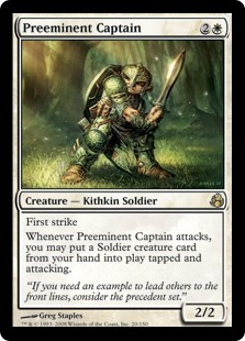 Featured card: Preeminent Captain