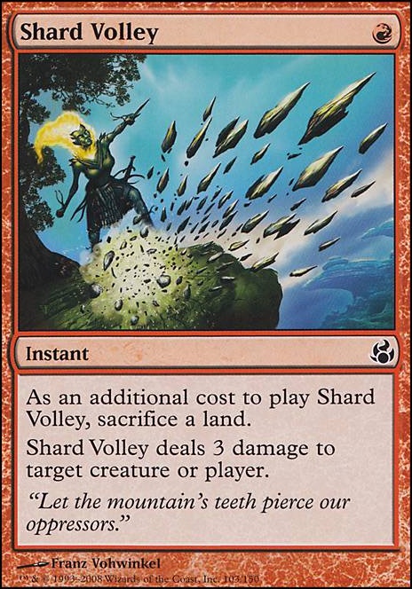Featured card: Shard Volley