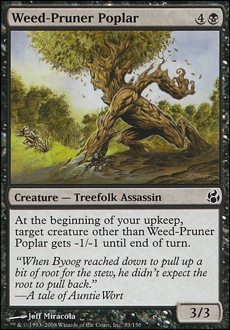 Featured card: Weed-Pruner Poplar