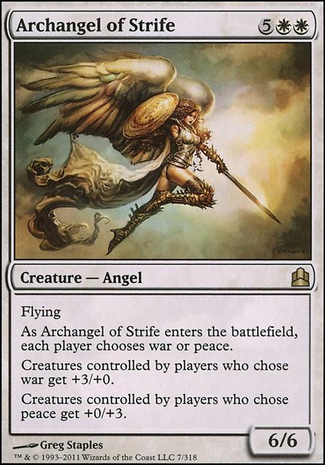 Featured card: Archangel of Strife