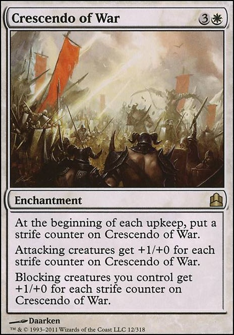 Crescendo of War feature for THE WAR IS ON! [EDH] Basandra, Battle Seraph