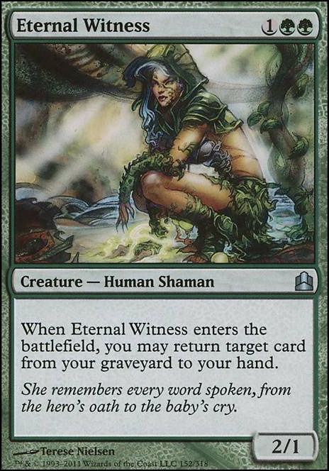 Eternal Witness feature for The Golgari Ruling Council