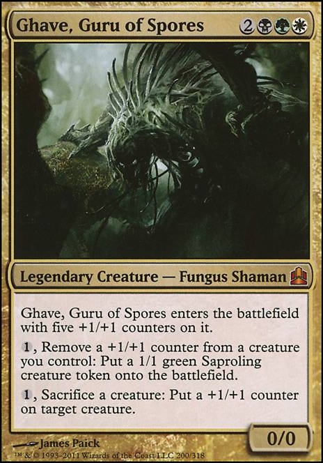 Commander: Ghave, Guru of Spores