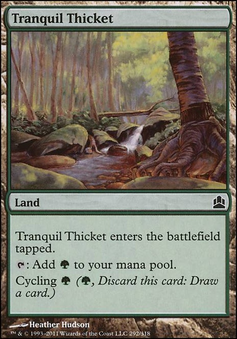 Featured card: Tranquil Thicket