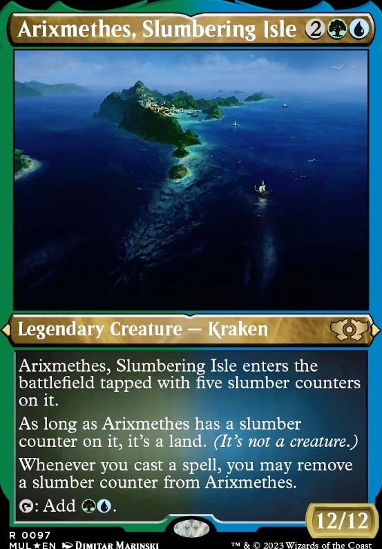 Featured card: Arixmethes, Slumbering Isle