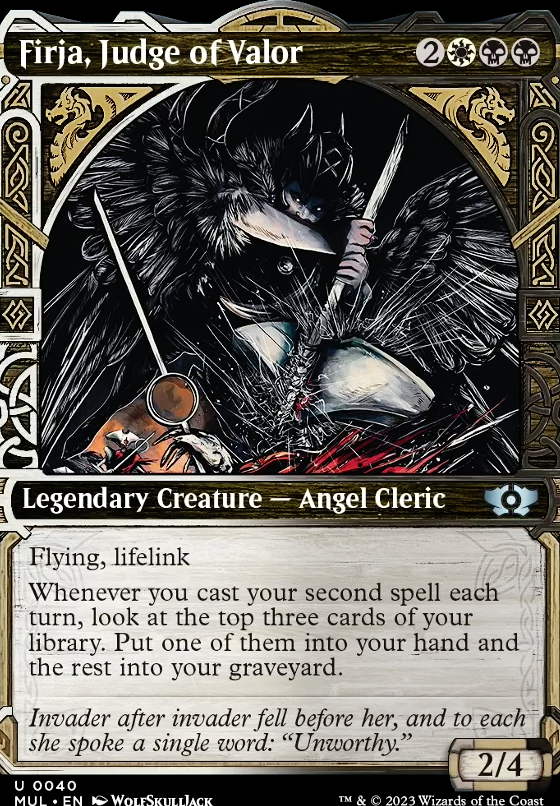 Firja, Judge of Valor feature for why is this card orzhov