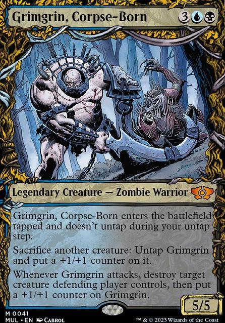Featured card: Grimgrin, Corpse-Born