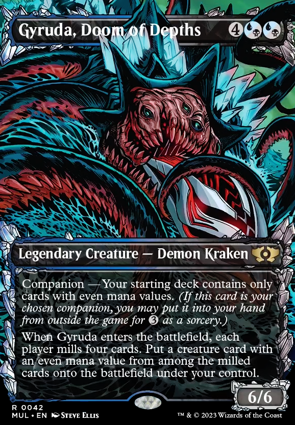 Featured card: Gyruda, Doom of Depths