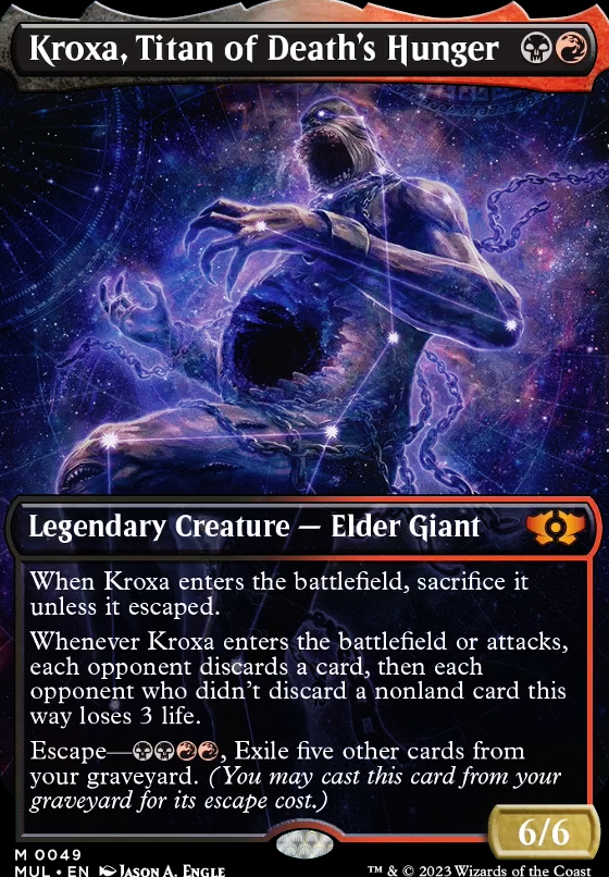 Featured card: Kroxa, Titan of Death's Hunger