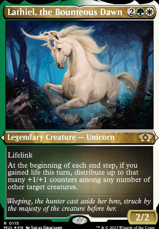 Featured card: Lathiel, the Bounteous Dawn