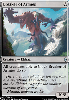 Breaker of Armies feature for Ghalta of the card draw