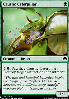 Featured card: Caustic Caterpillar