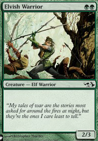 Featured card: Elvish Warrior