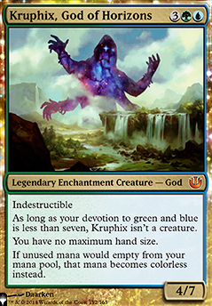 Featured card: Kruphix, God of Horizons