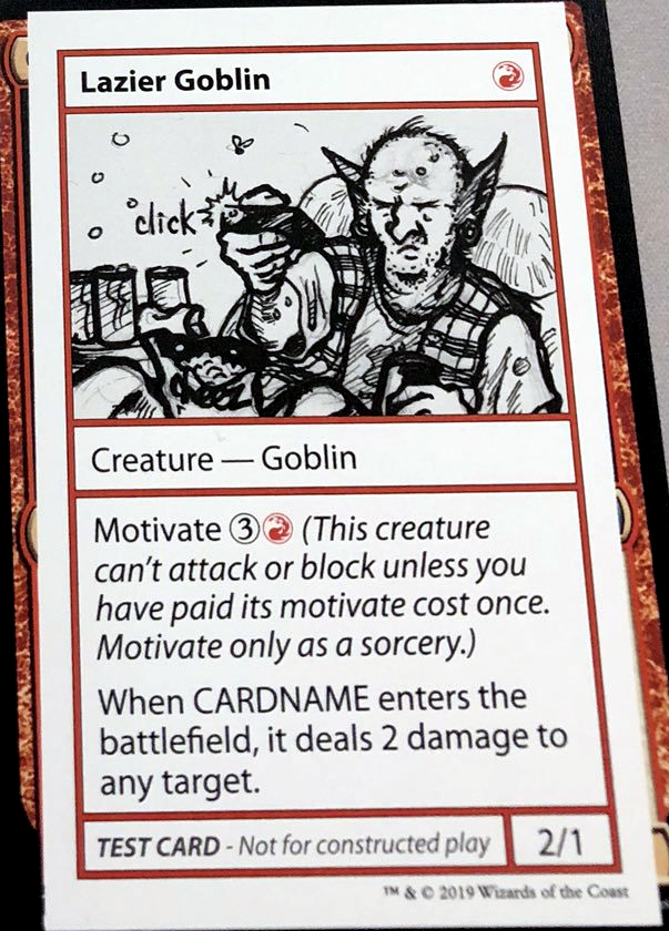 Featured card: Lazier Goblin