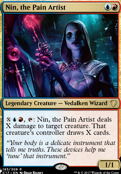 Commander: Nin, the Pain Artist