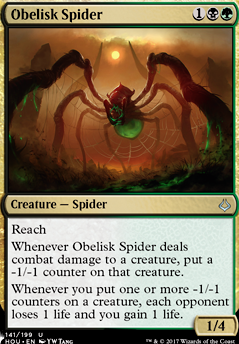 Obelisk Spider feature for Toxic Leadership
