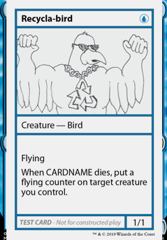 Featured card: Recycla-bird