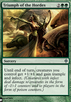 Triumph of the Hordes feature for Chatterfang EDH