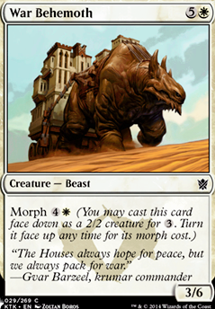 Featured card: War Behemoth