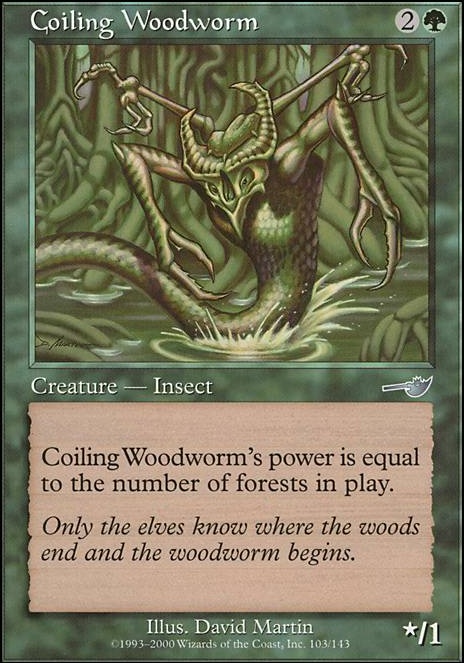 Featured card: Coiling Woodworm