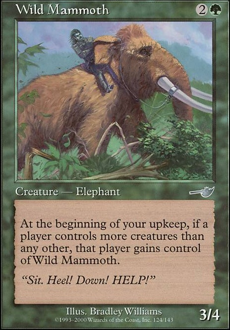Featured card: Wild Mammoth