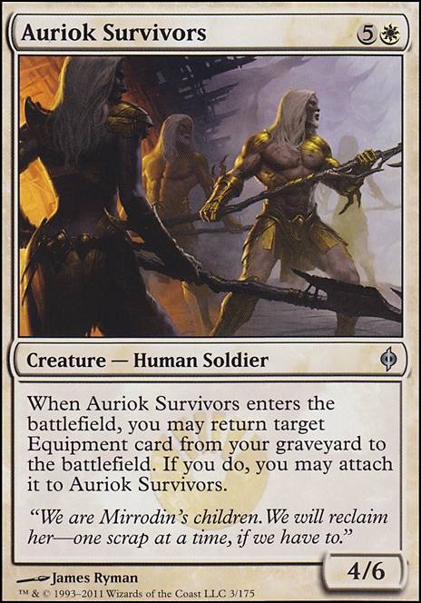 Featured card: Auriok Survivors