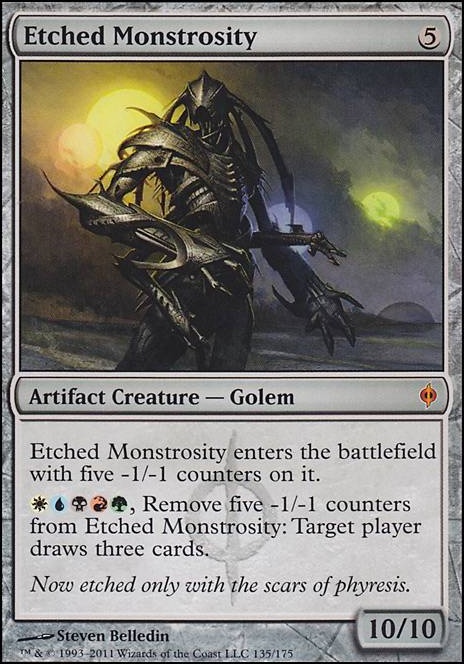 Featured card: Etched Monstrosity