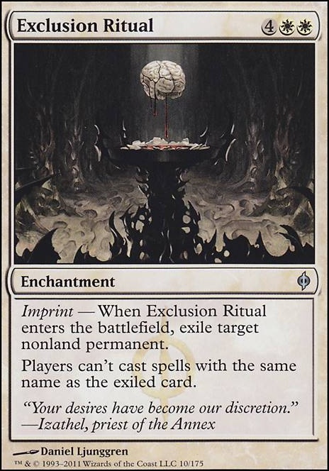 Featured card: Exclusion Ritual