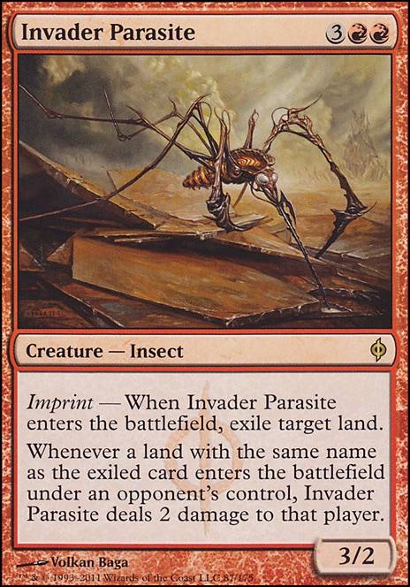 Invader Parasite feature for Swarm the land