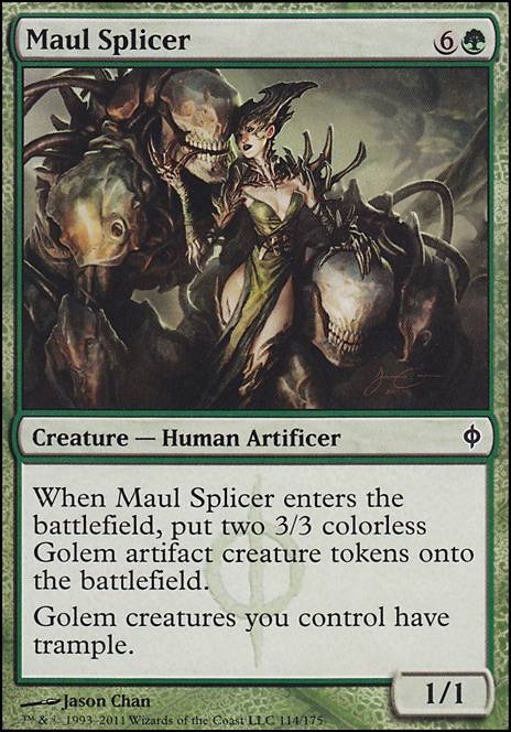 Maul Splicer feature for $80 Panharmonicon Golems