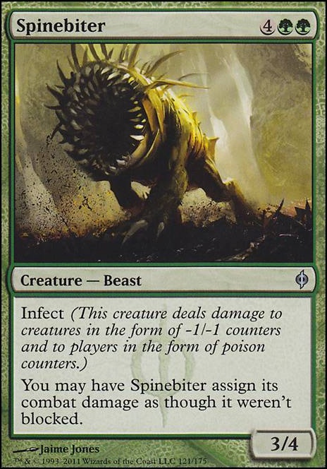 Spinebiter feature for The Infectious Horror that is Atraxa