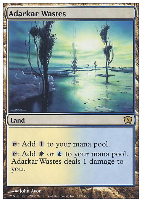 Featured card: Adarkar Wastes
