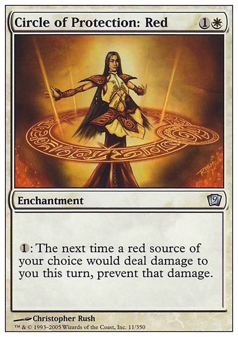 Featured card: Circle of Protection: Red