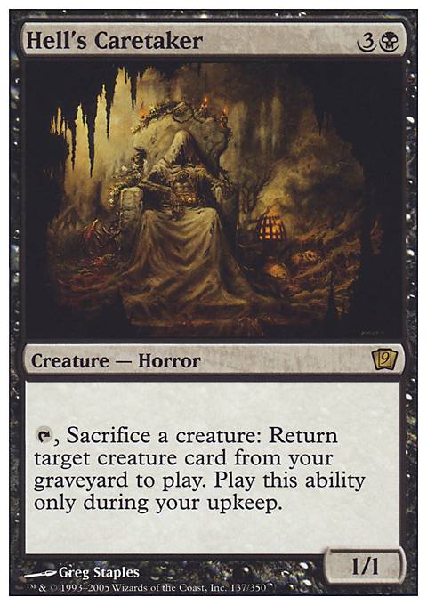 Featured card: Hell's Caretaker