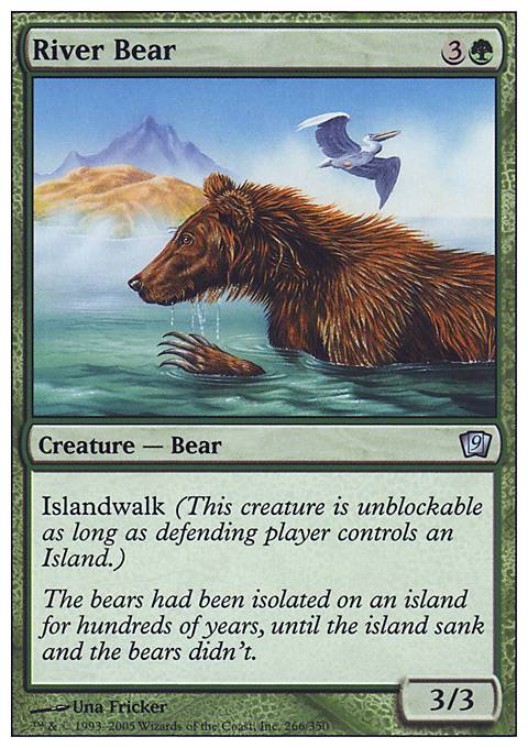 Featured card: River Bear