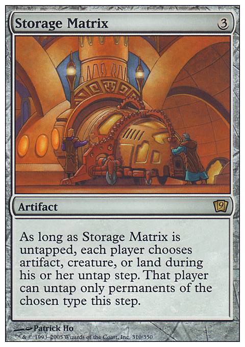 Featured card: Storage Matrix