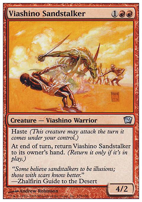 Featured card: Viashino Sandstalker