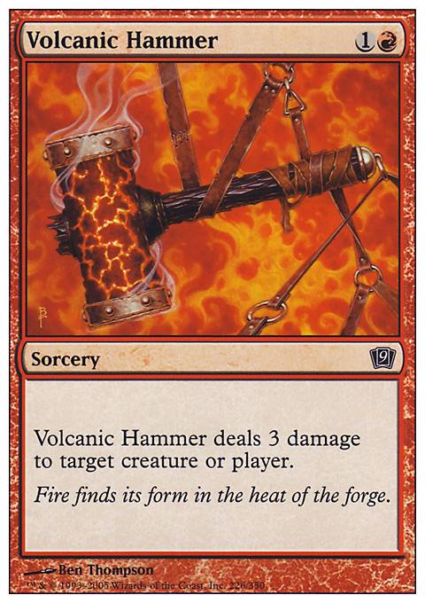 Featured card: Volcanic Hammer
