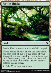 Featured card: Fertile Thicket