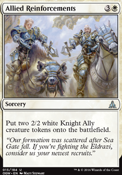 Allied Reinforcements feature for White Knights with Reya