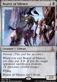 Featured card: Bearer of Silence