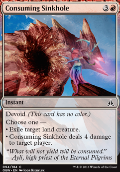 Featured card: Consuming Sinkhole