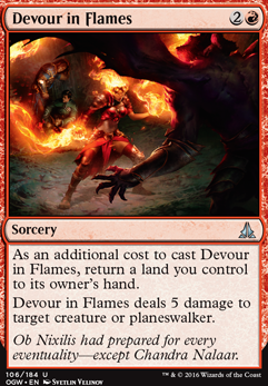 Featured card: Devour in Flames