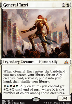 General Tazri feature for Ally Taz