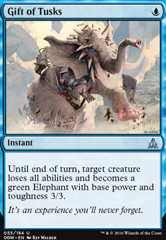 Featured card: Gift of Tusks
